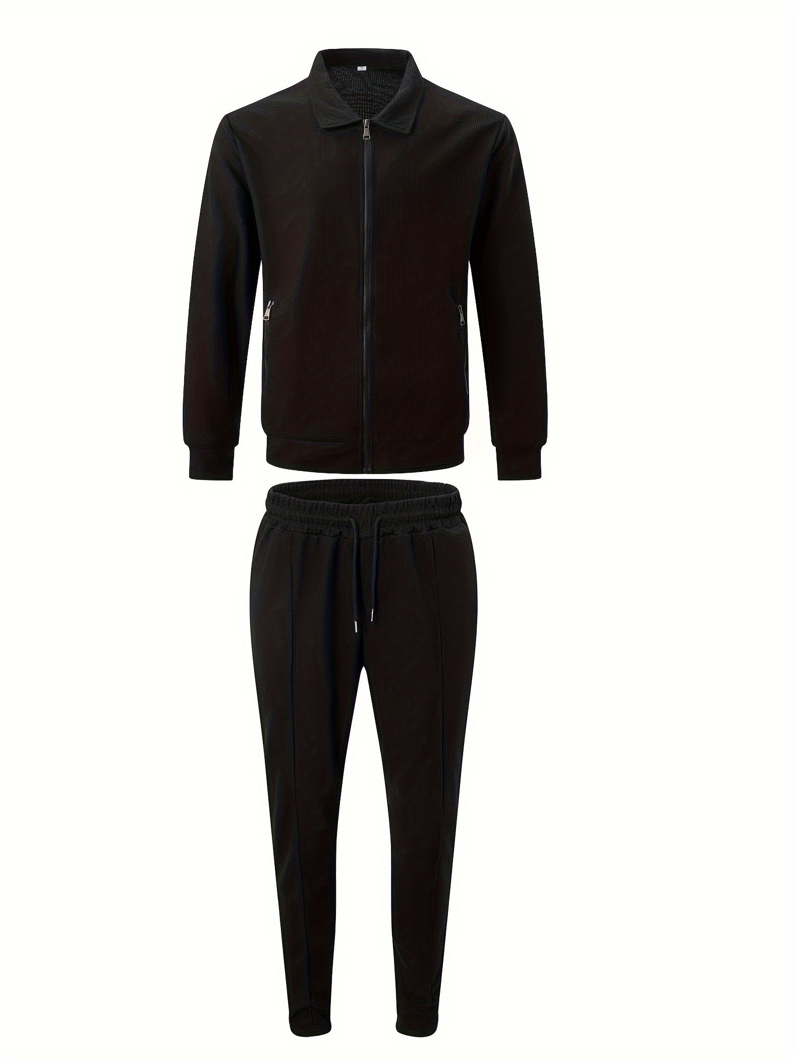 Costume 2 Pièces Maille Douce Pour Homme