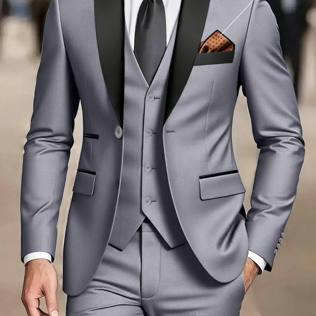 Homme Costume Trois Pièces