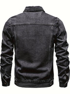 Veste en Jean Matière Stretch Pour Homme