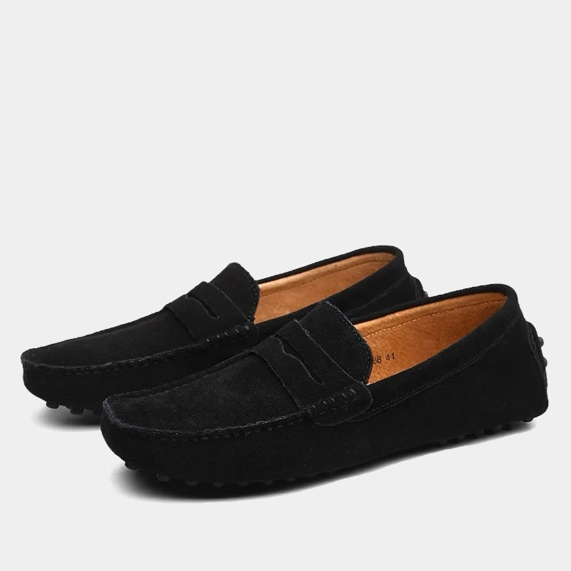 Mocassins Aspect Lin Pour Homme