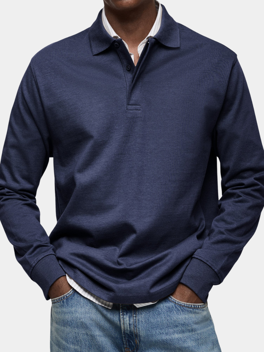 Polo Manches Longues Pour Homme