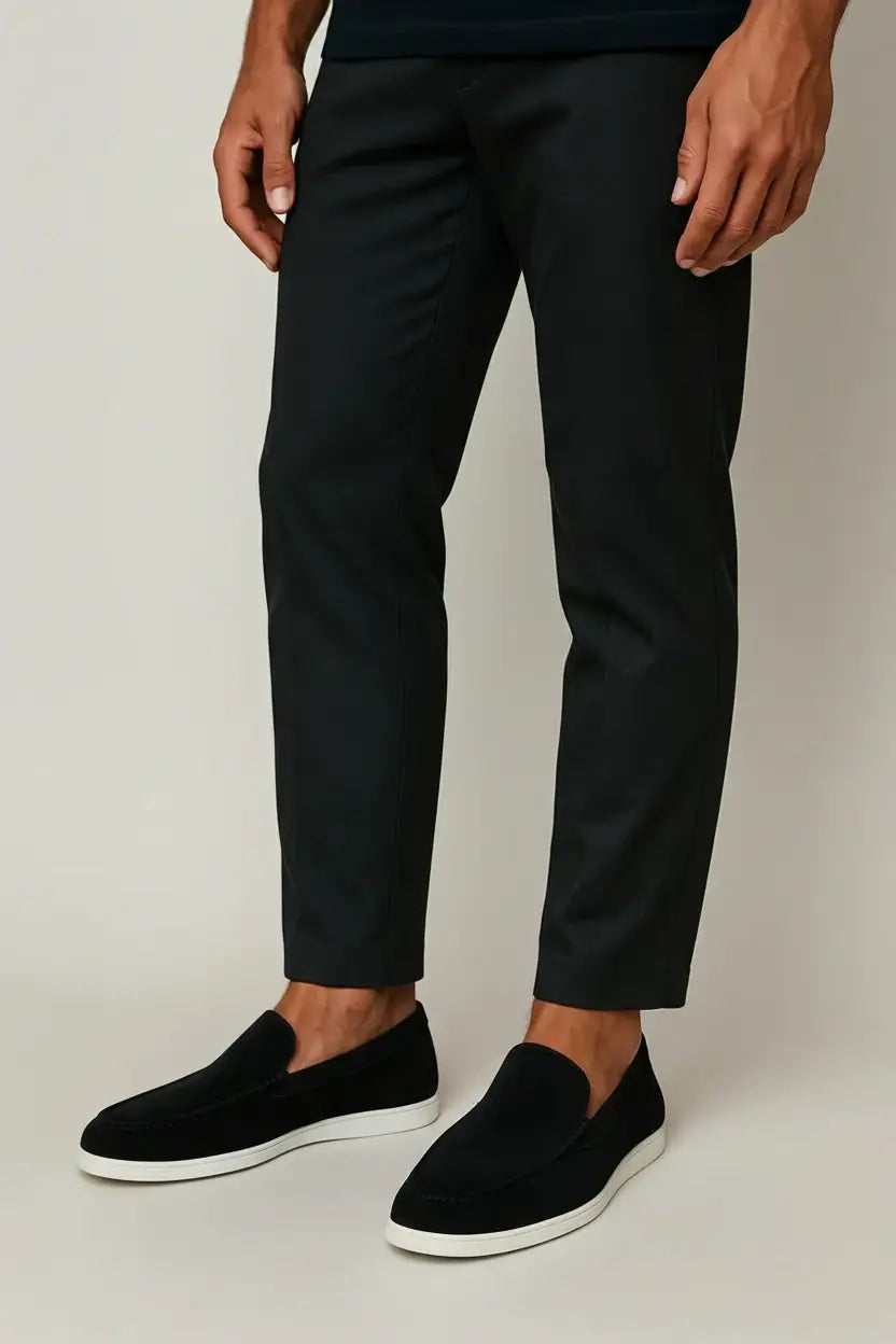 Mocassins Doublé Aspect Daim Pour Homme
