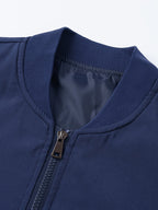 Blouson Teddy Coupe Droite Pour Homme