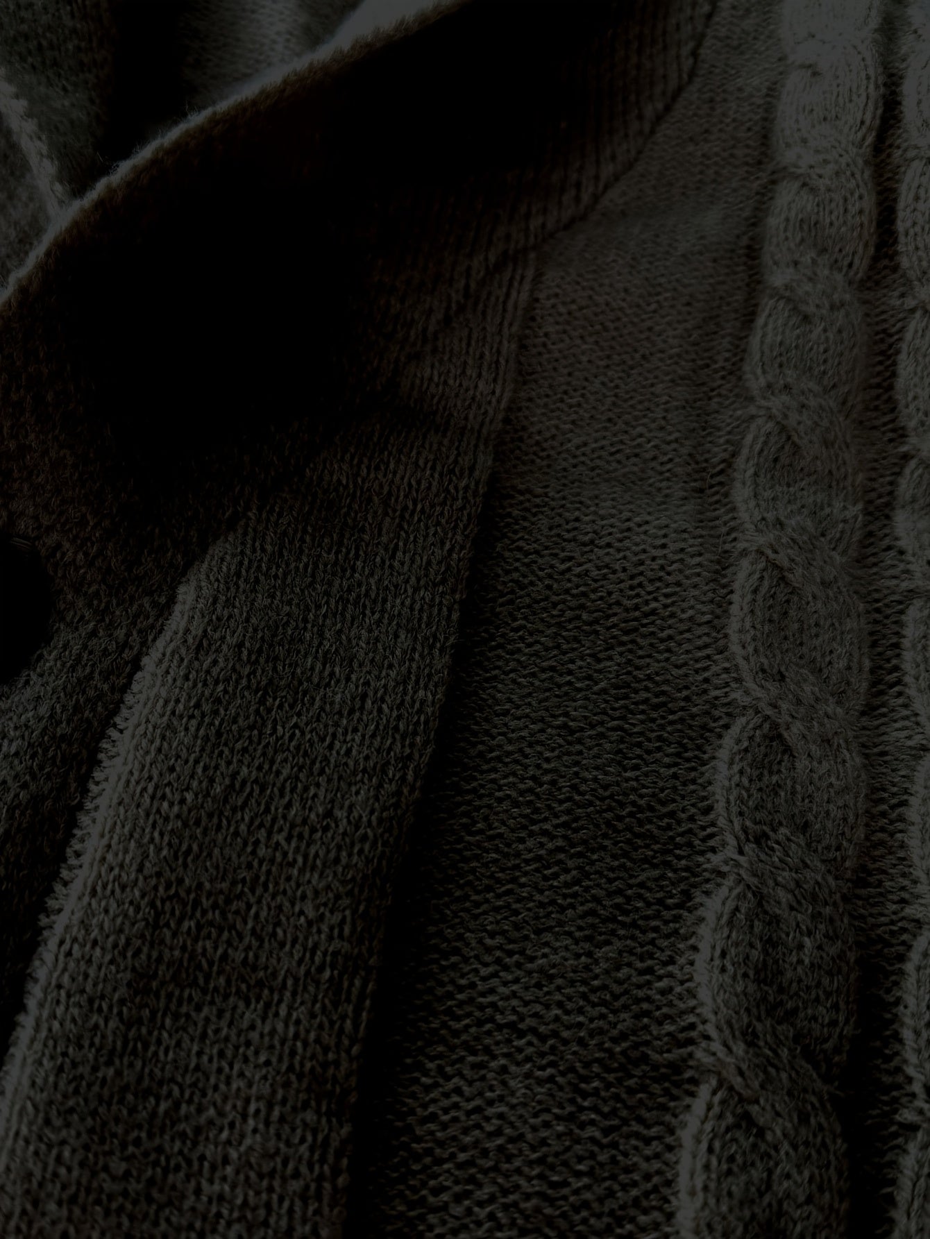 Cardigan Matière Stretch Coupe Ample Pour Homme
