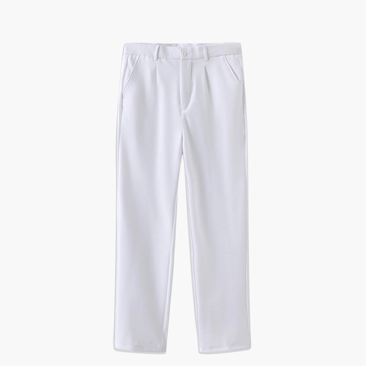 Homme Pantalon Plissé Large