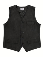 Homme Gilet Velours Côtelé