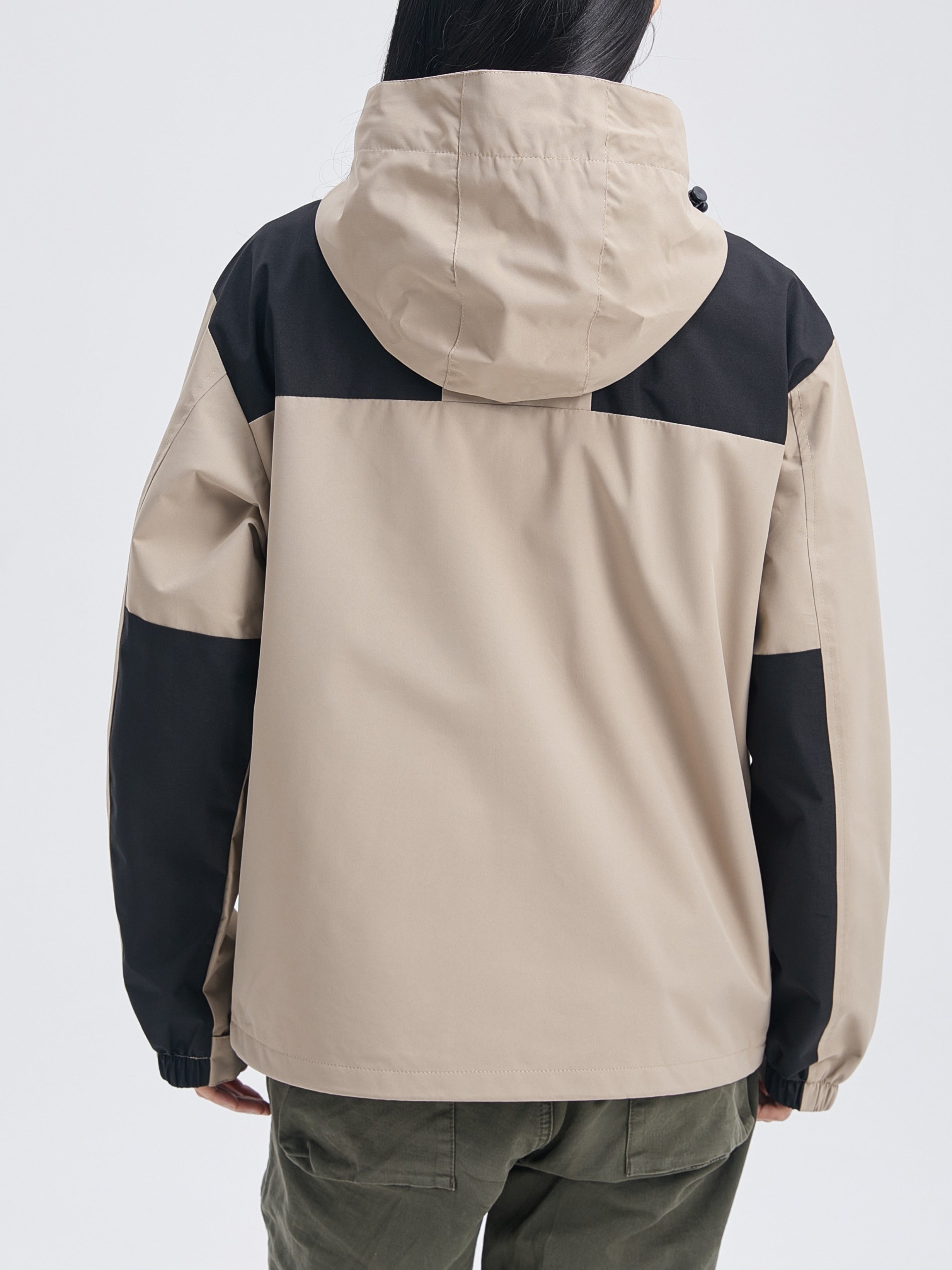 Veste Doublure Amovible À Capuche Superposable Pour Homme