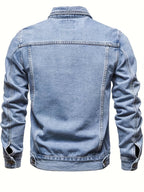 Veste en Jean Matière Stretch Pour Homme