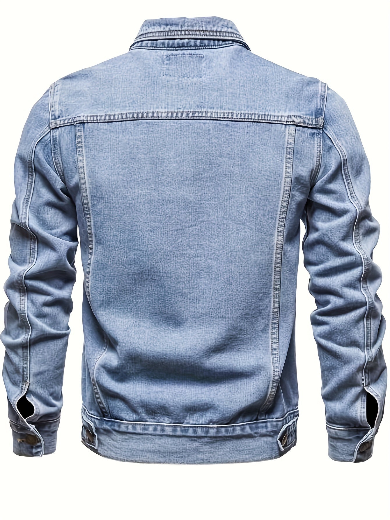 Veste en Jean Matière Stretch Pour Homme