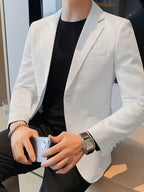 Blazer Maille Gaufrée Pour Homme