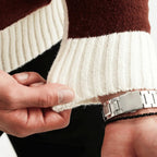 Homme Pull Maille Texturée