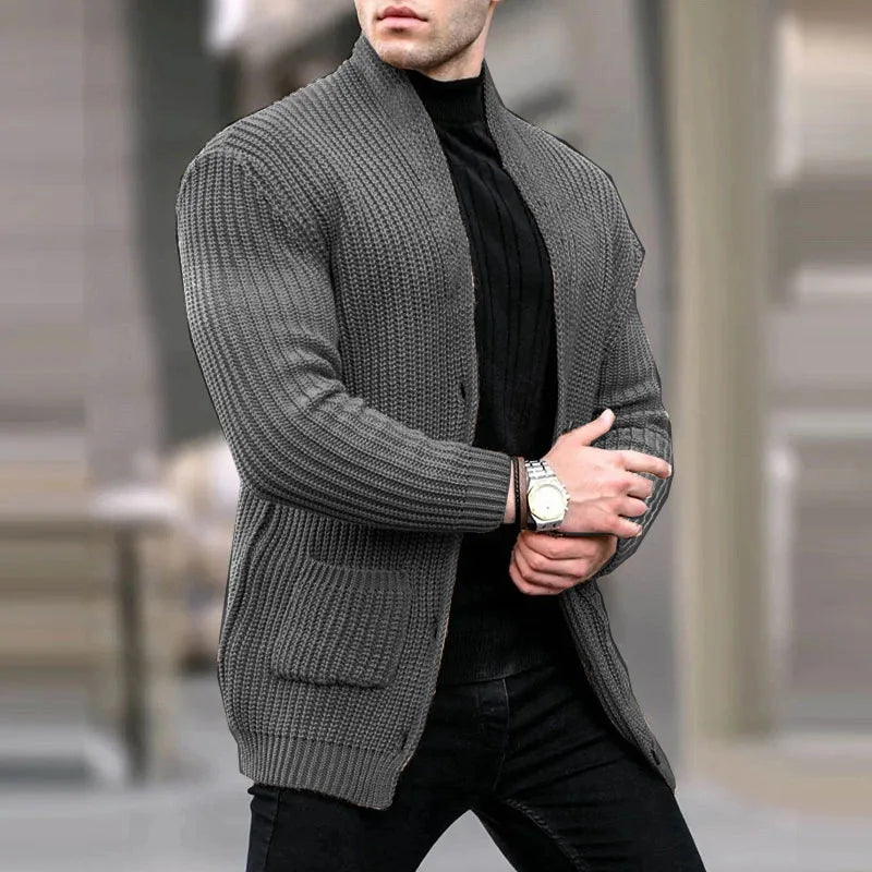 Homme Cardigan Maille Léger