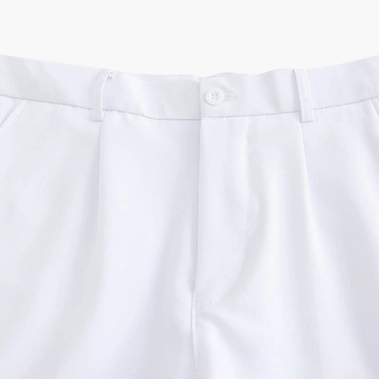Homme Pantalon Plissé Large