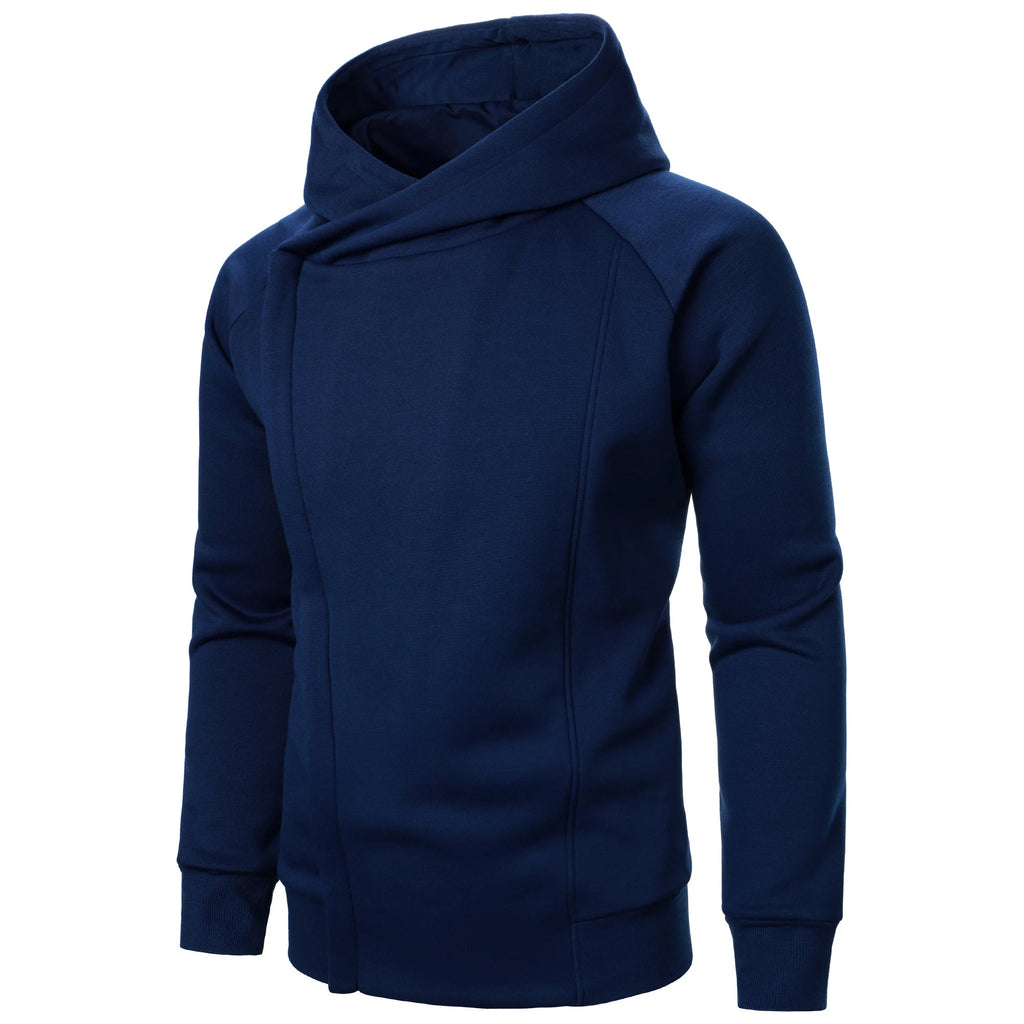 Homme Sweat Capuche Croisé