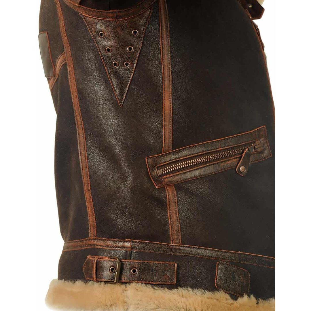 Blouson Aviateur Matelassé Pour Homme
