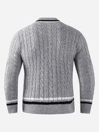 Pull Maille Douce Coupe Droite Pour Homme