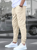 Homme Pantalon Coupe Ajustée