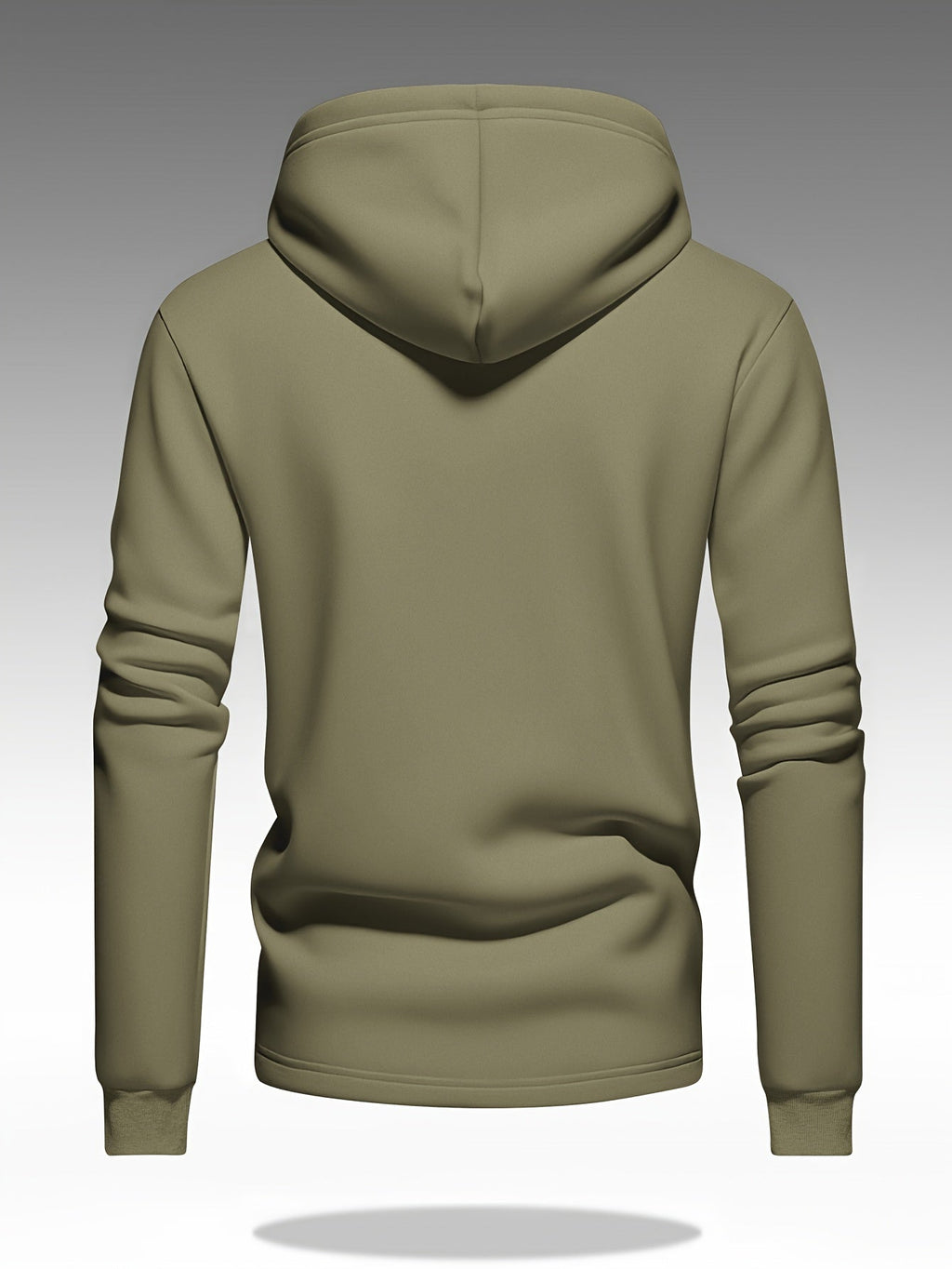 Homme Sweat Capuche Boutonné