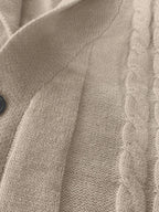Cardigan Matière Stretch Coupe Ample Pour Homme