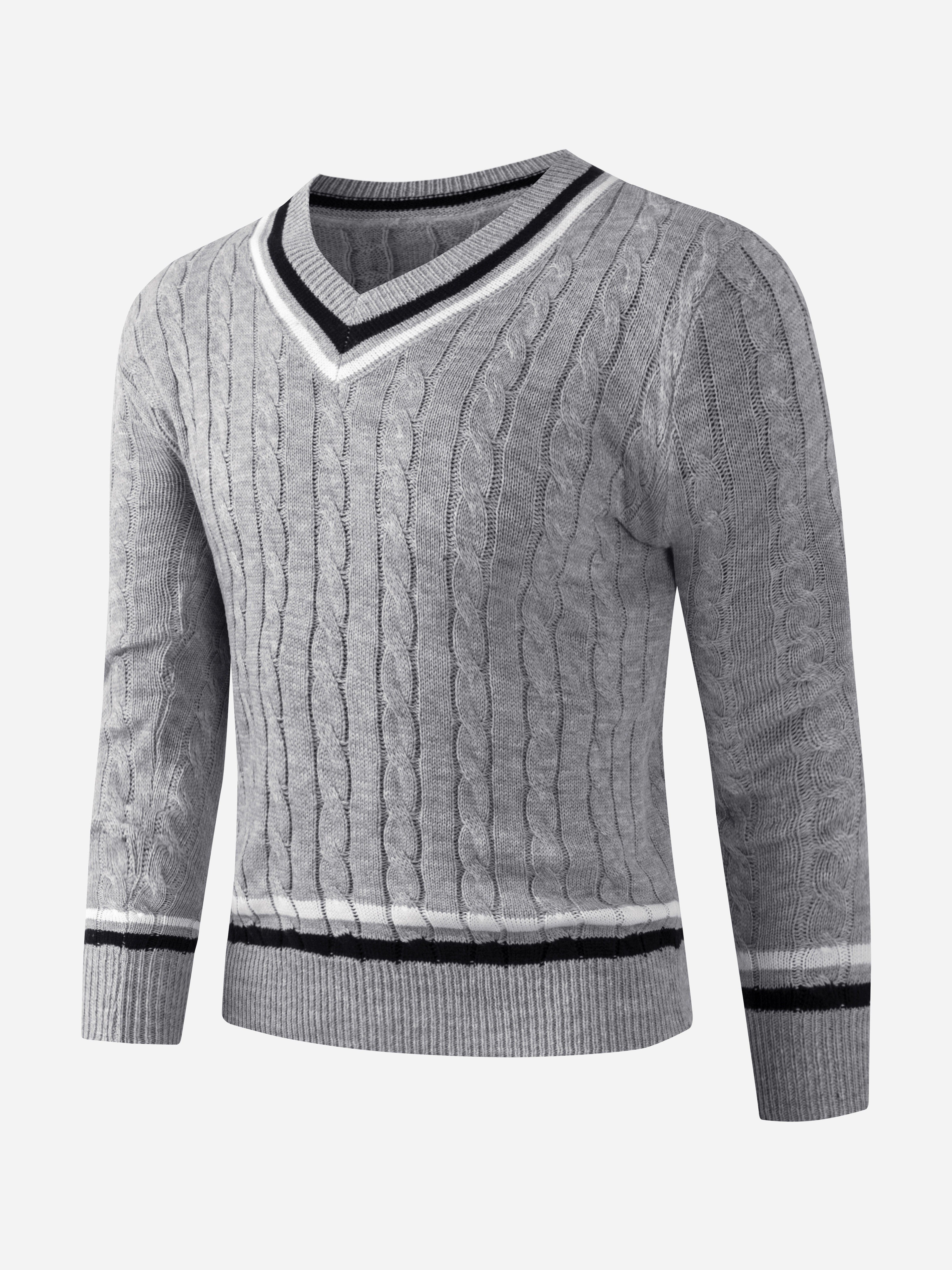 Pull Maille Douce Coupe Droite Pour Homme