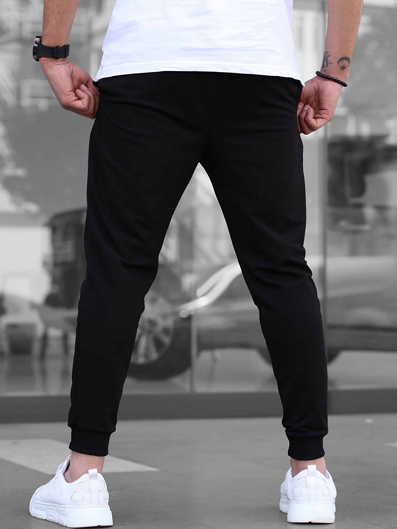 Homme Pantalon Coupe Ajustée