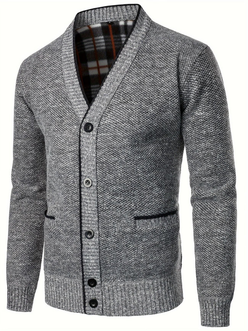 Cardigan Matière Stretch Pour Homme