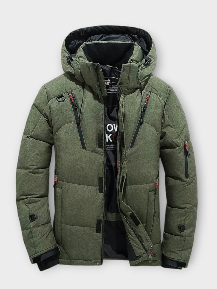 Veste Matelassé à Capuche Pour Homme
