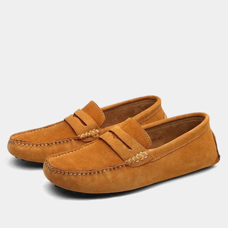 Mocassins Aspect Lin Pour Homme