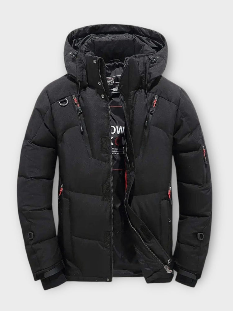 Veste Matelassé à Capuche Pour Homme