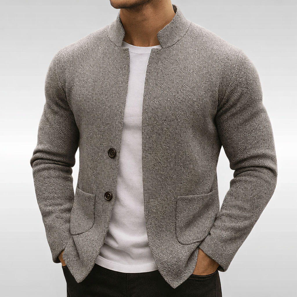 Veste Matière Texturée Pour Homme