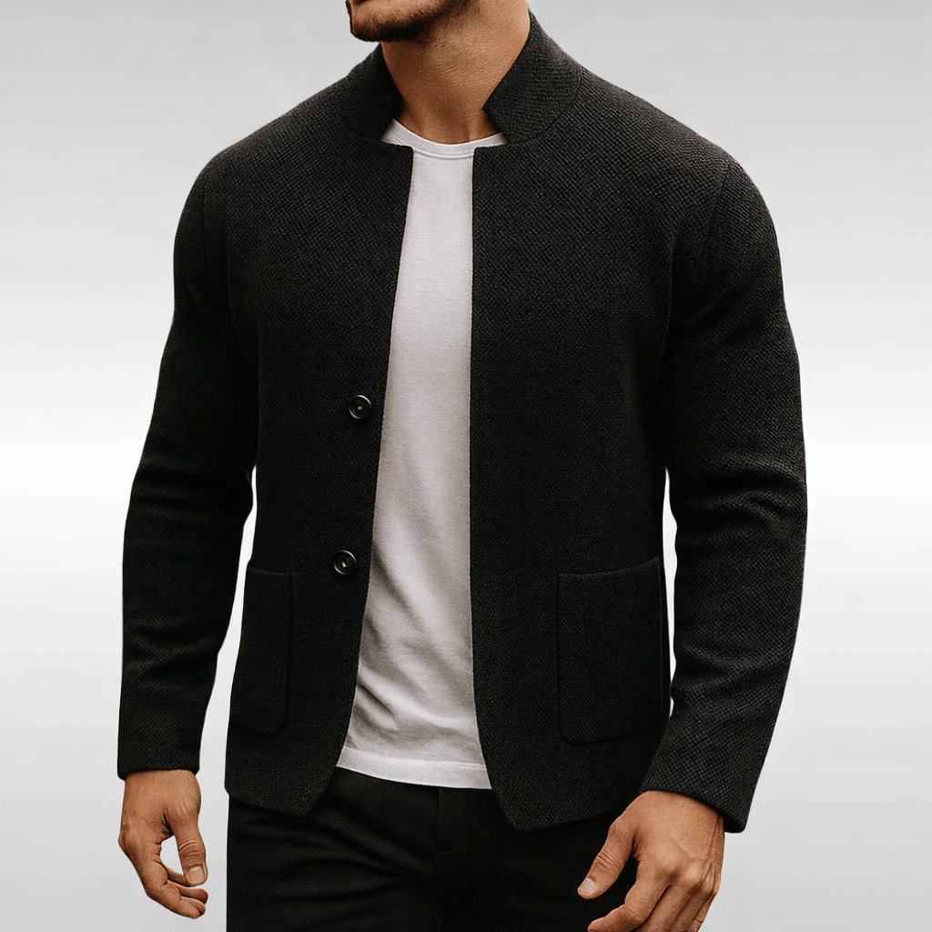 Veste Matière Texturée Pour Homme