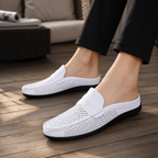 Mocassins Aspect Denim Pour Homme