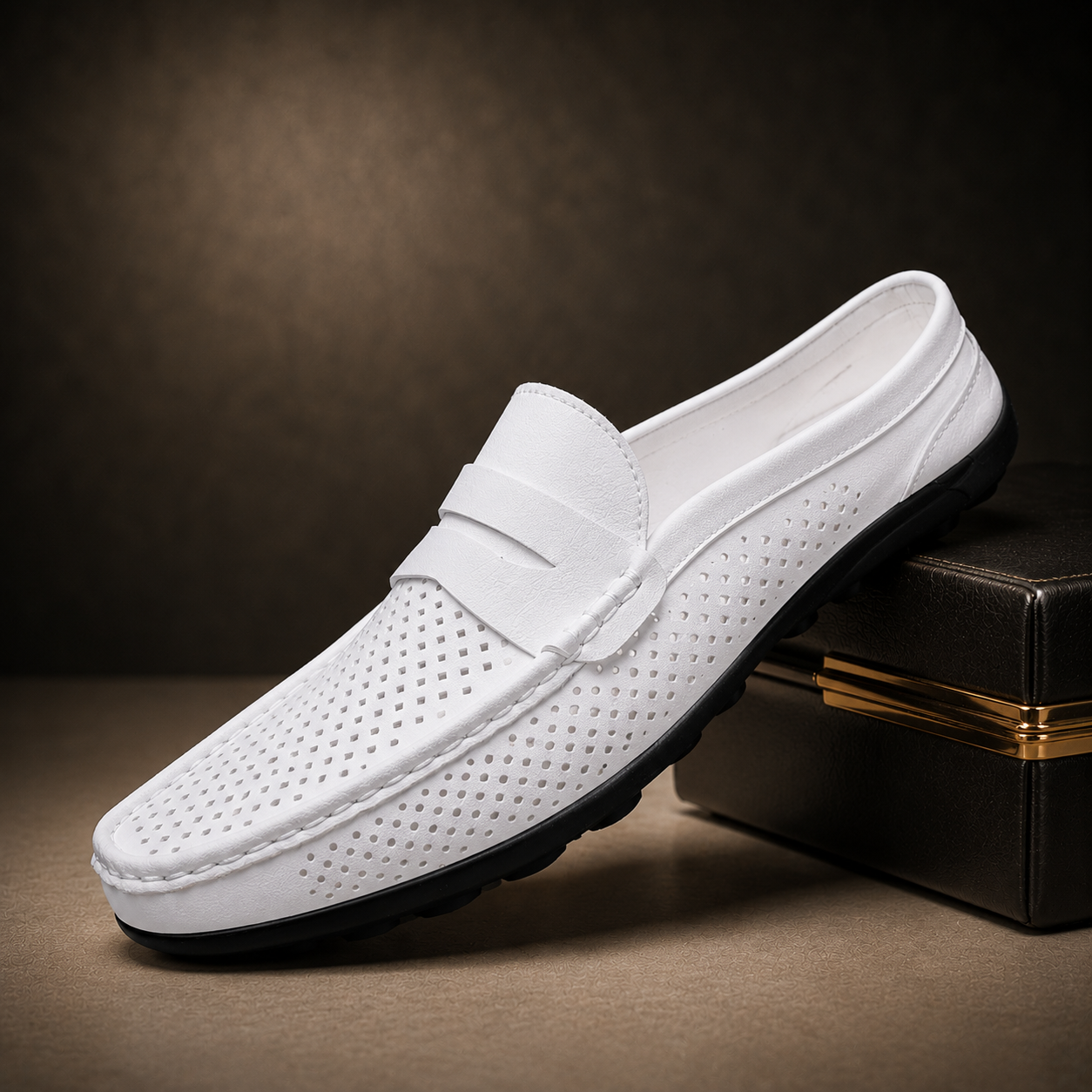 Chaussures Perforations Pour Homme