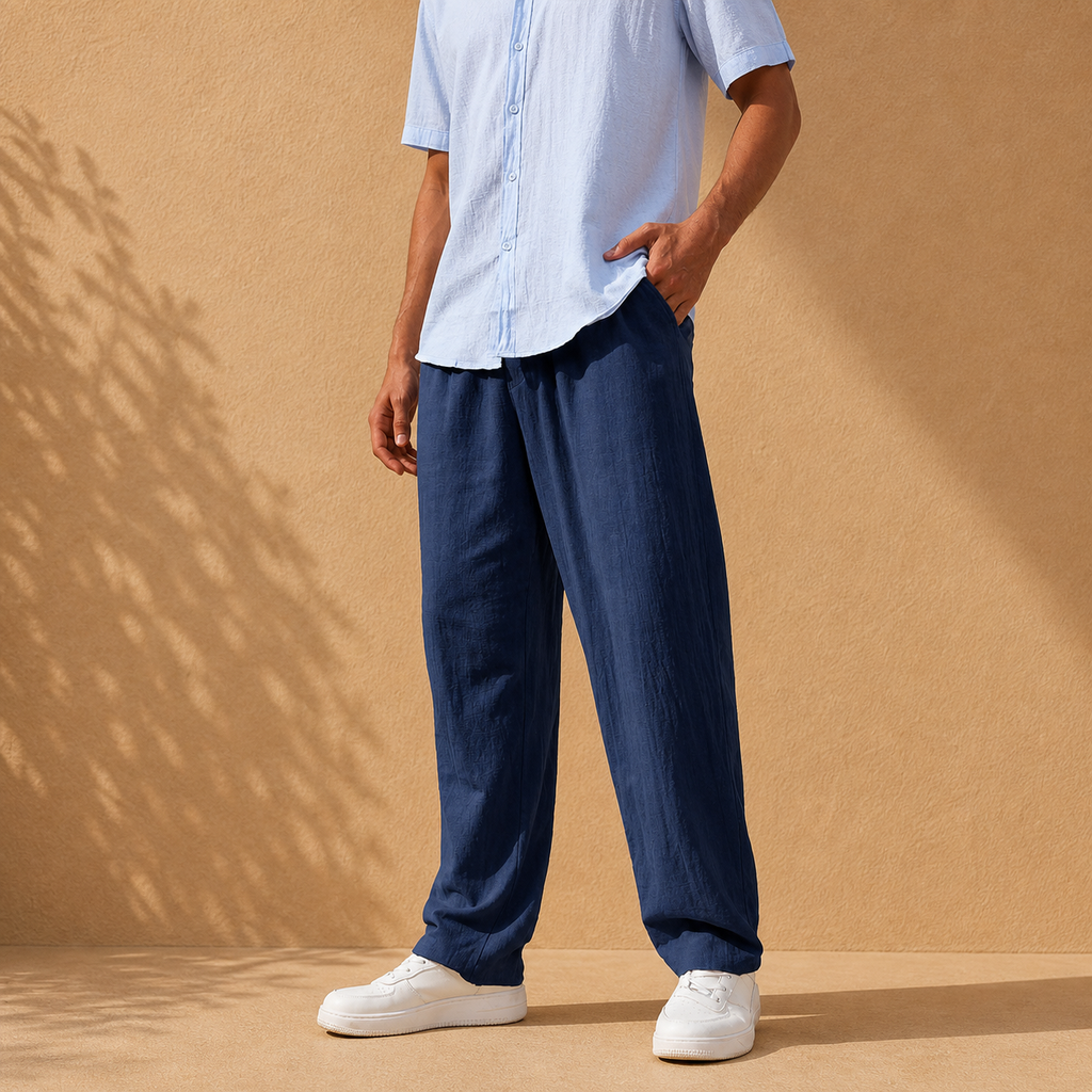 Pantalon Matière Texturée Pour Homme
