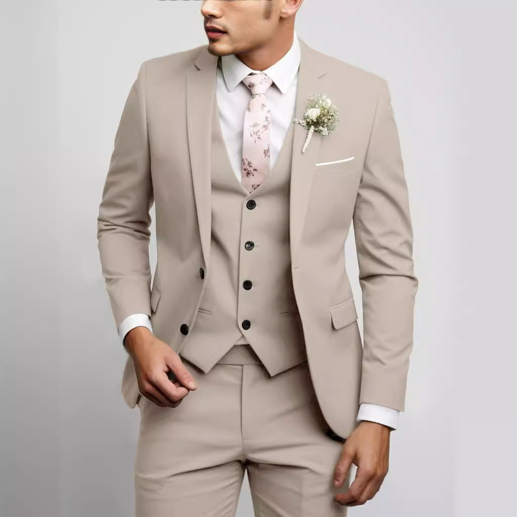Homme Costume Coupe Ajustée
