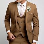 Homme Costume Coupe Ajustée