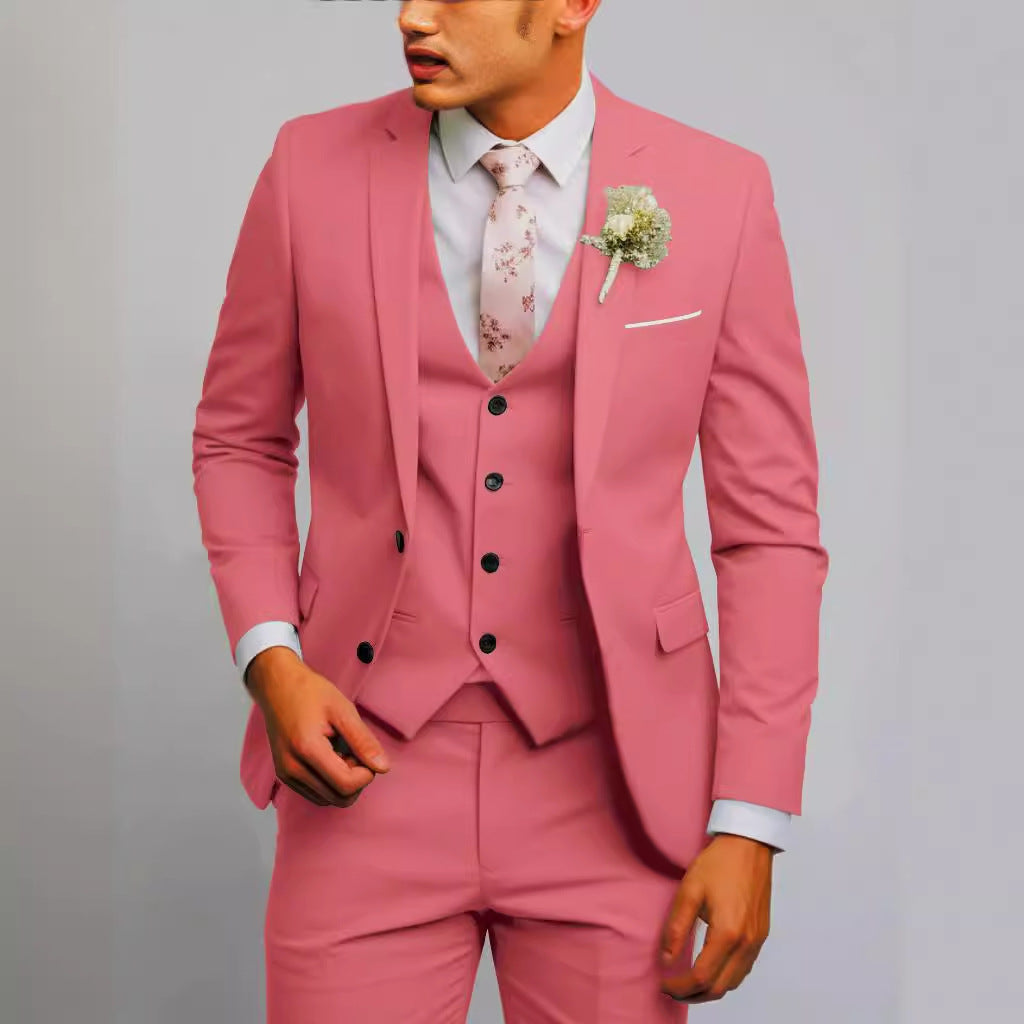 Homme Costume Coupe Ajustée
