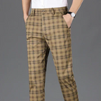 Pantalon Motif Carreaux Pour Homme