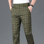 Pantalon Motif Carreaux Pour Homme