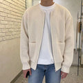 Cardigan Maille Zippé Poches Pour Homme