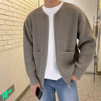 Homme Cardigan Maille Zippé