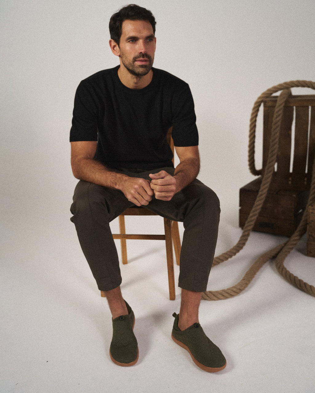 Pantalon Taille à Cordon Pour Homme