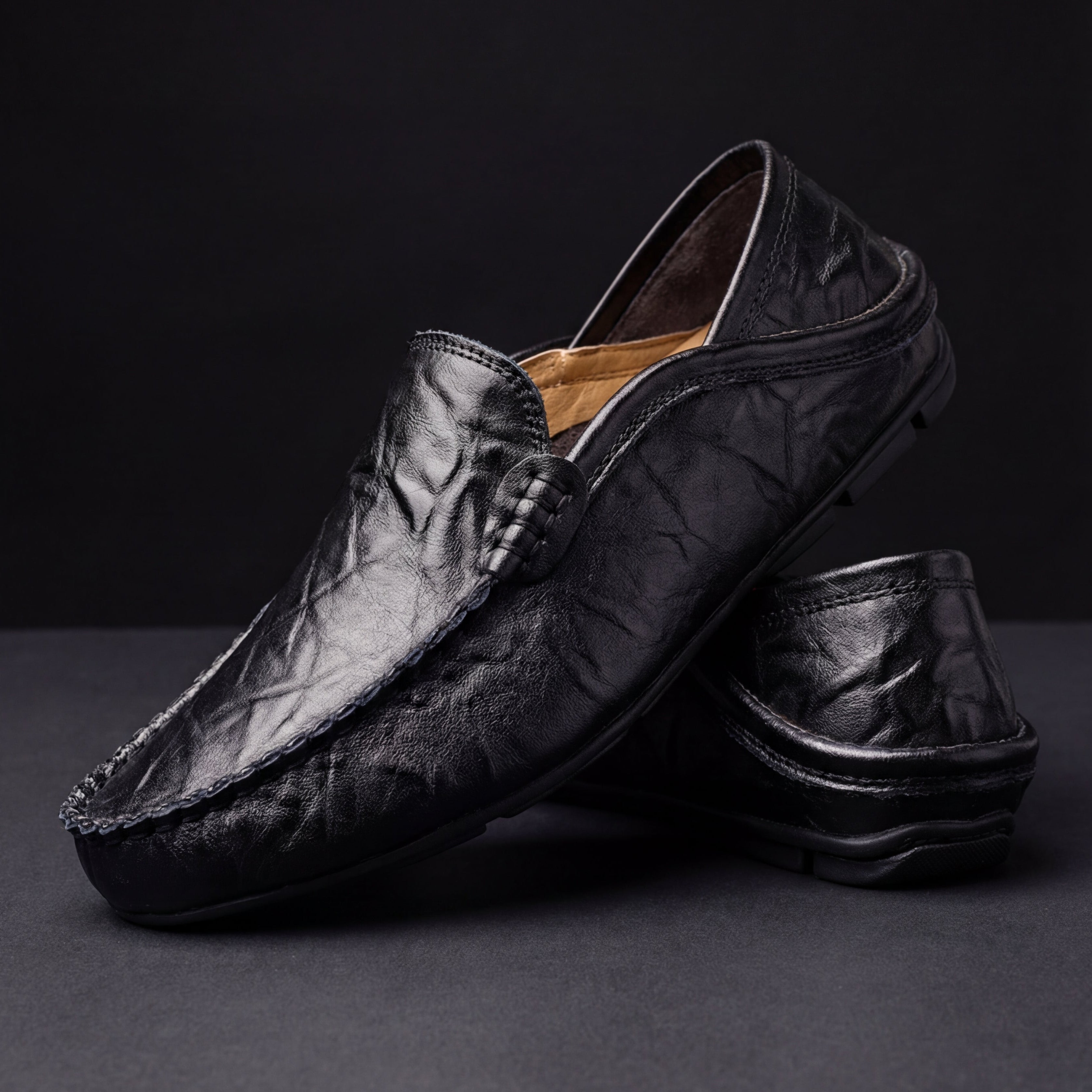 Mocassins Doublé Pour Homme