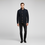 Homme Cardigan Torsadé Montant