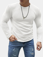 Pull Fin Matière Stretch Pour Homme
