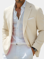 Blazer Coupe Droite Pour Homme