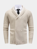 Homme Pull Col Châle