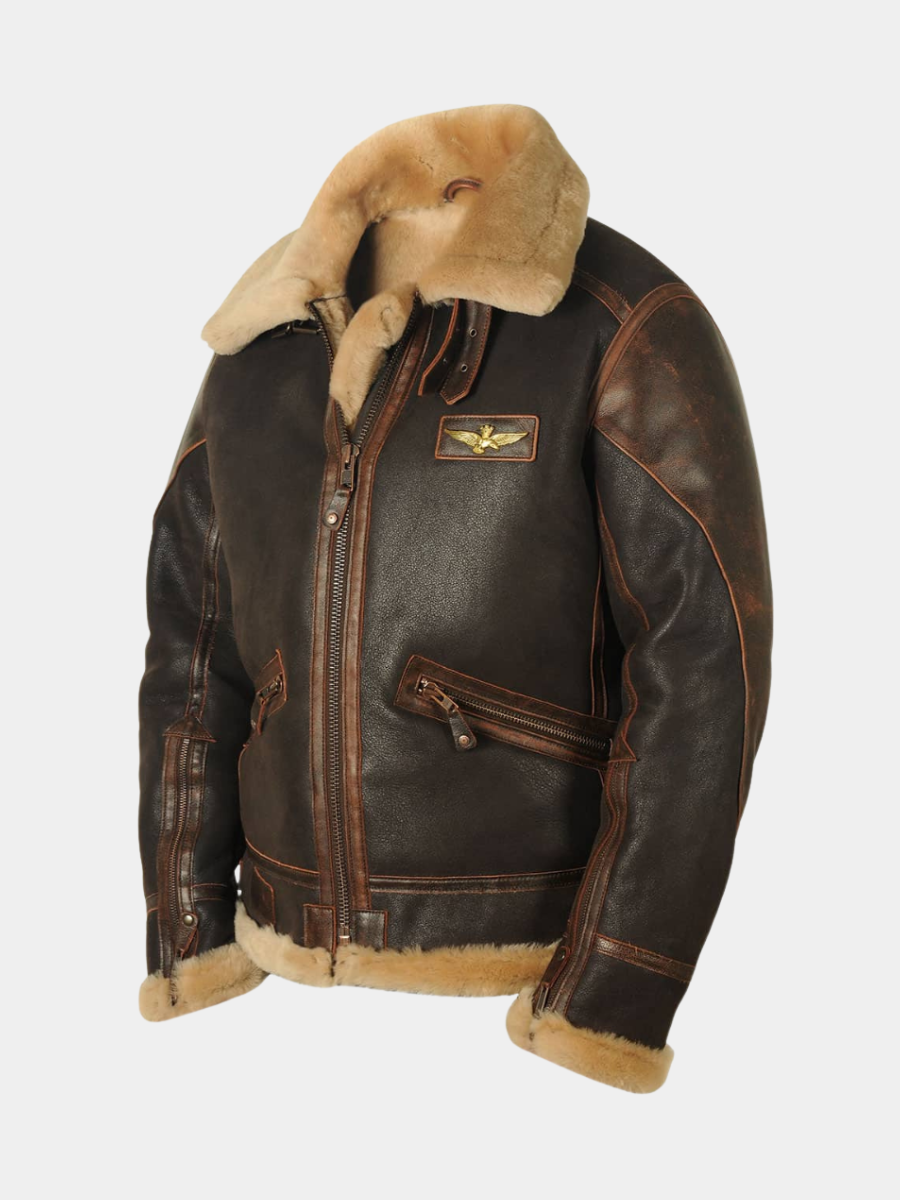 Blouson Aviateur Matelassé Pour Homme
