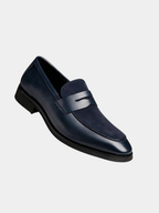 Mocassins Aspect Daim Semelle Caoutchouc Pour Homme