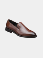 Homme Mocassins Aspect Cuir